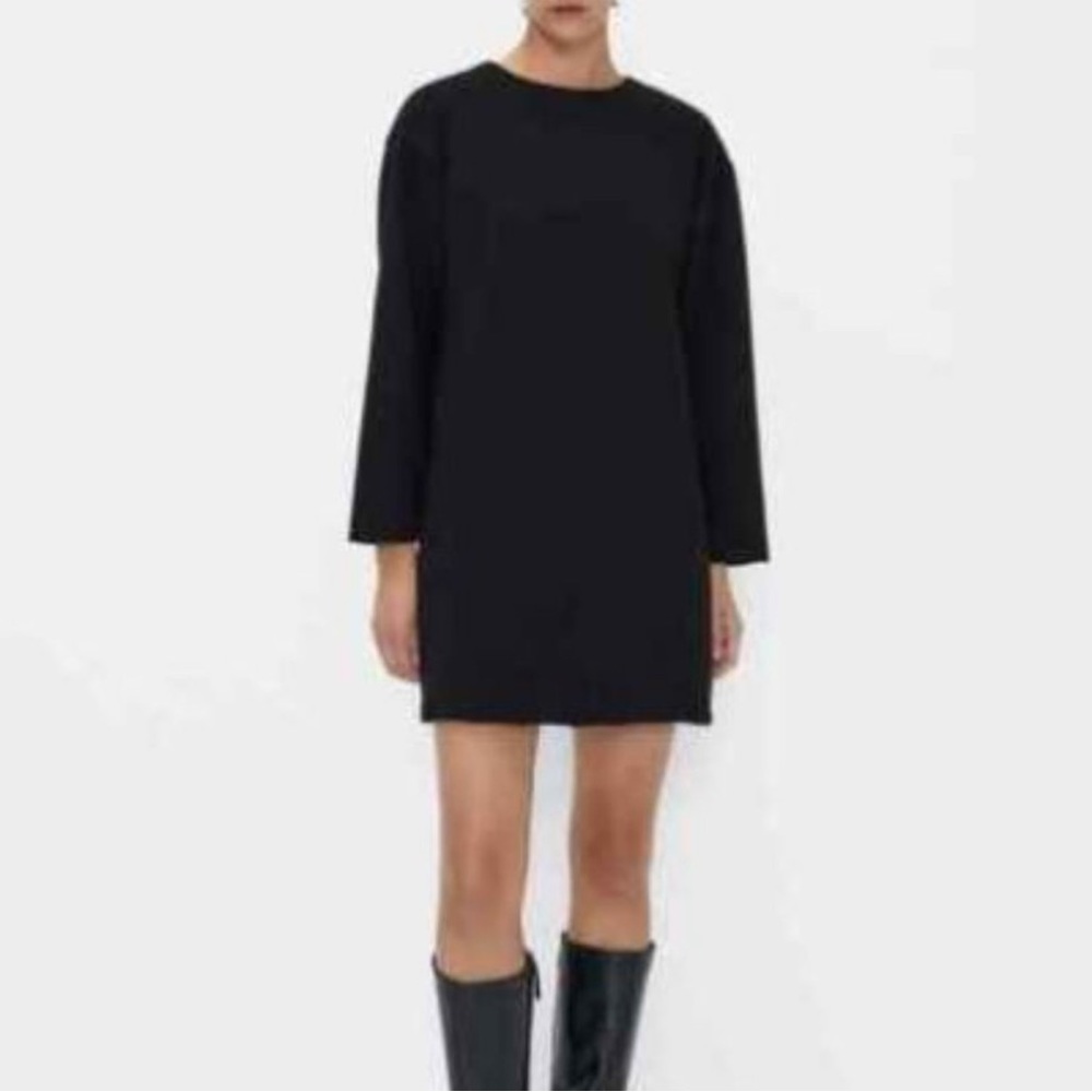 Zara Open back shift dress XS